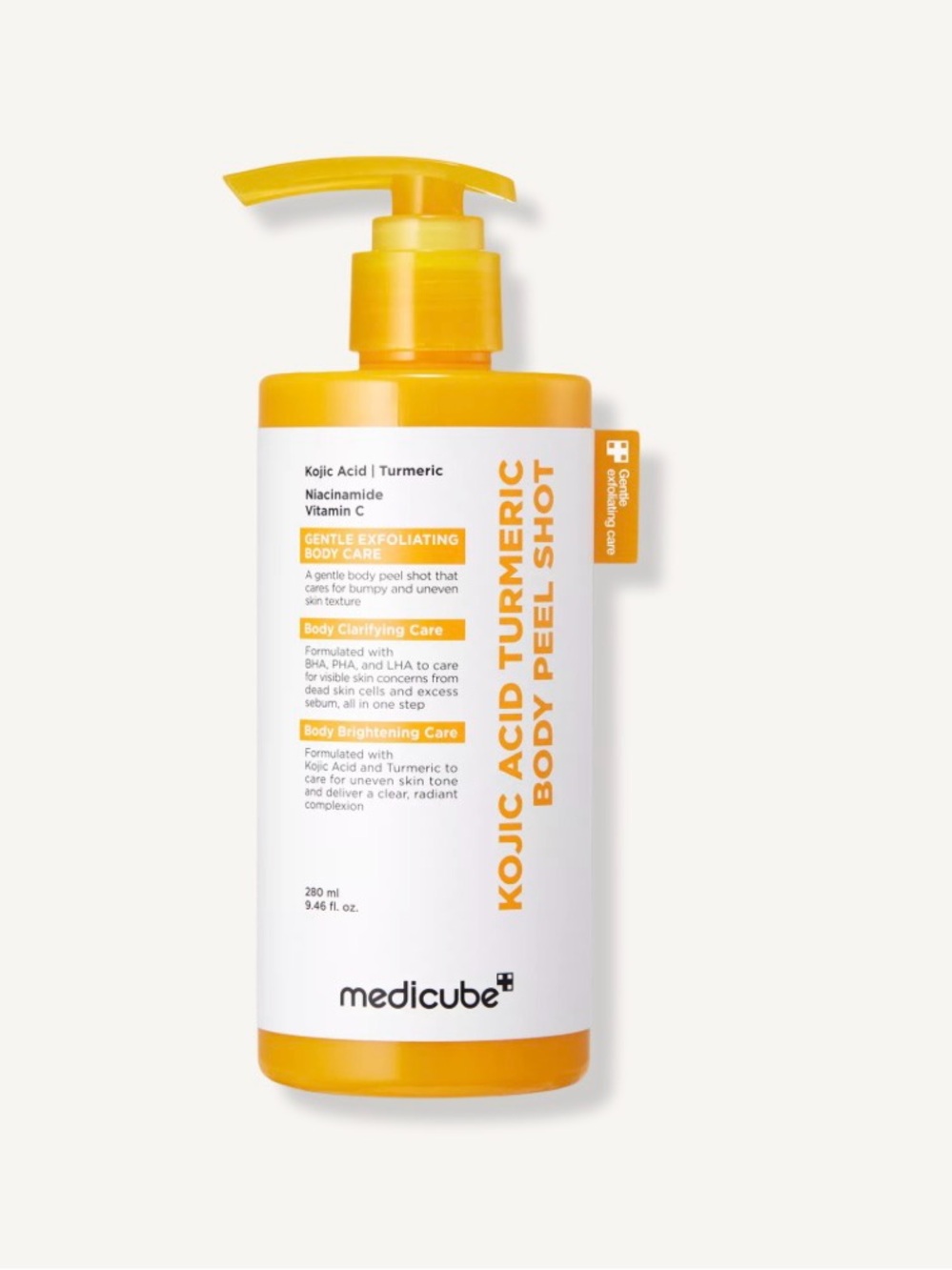 Medicube Kojic Acid Turmeric Body Peel Shot